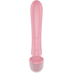 SATISFYER - TRIPLE LOVER MASAJEADOR VIBRADOR RABBIT ROSA