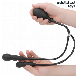 ADDICTED TOYS - PLUG ANAL DOBLE INFLABLE MODELO 3