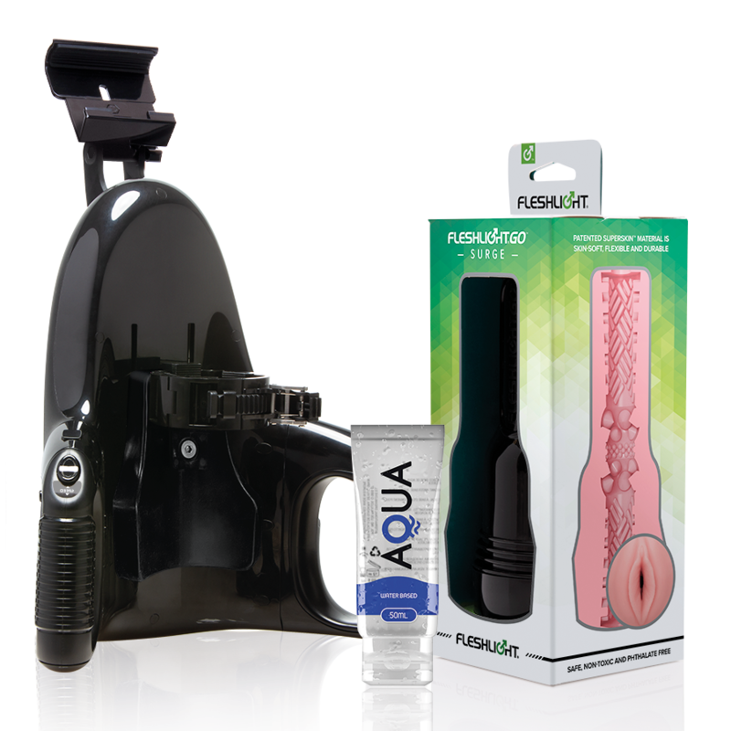 FLESHLIGHT - GO PINK LADY SURGE VAGINA UNIVERSAL LAUNCH AQUA QUALITY LUBRICANT 50 ML