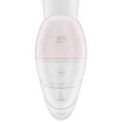 SATISFYER - SUPERNOVA AIR PULSE STIMULATOR and VIBRATION WHITE