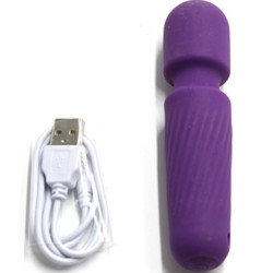 ARMONY - YOUR MAGIC MASAJEADOR and VIBRADOR RECARGABLE 10 VIBRACIONES MORADO