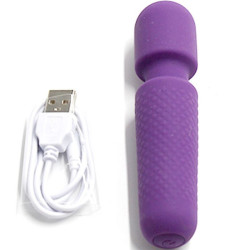ARMONY - YOUR MAGIC MASAJEADOR and VIBRADOR RECARGABLE 10 VIBRACIONES SILICONA MORADO