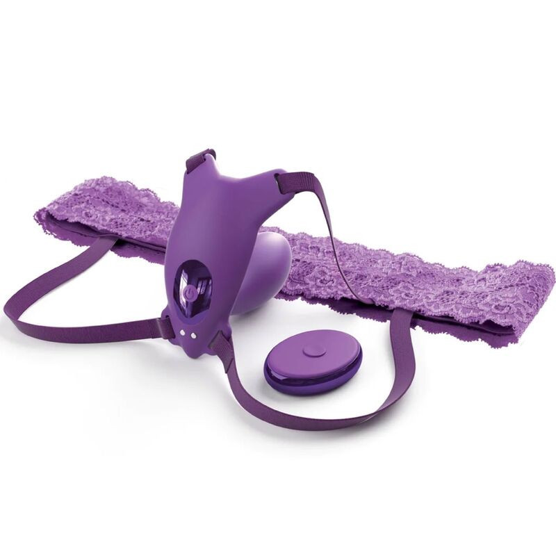 FANTASY FOR HER - ARNES MARIPOSA G-SPOT CON VIBRADOR, RECARGABLE and CONTROL REMOTO VIOLETA