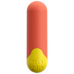 ROMP - RIOT BALA VIBRADORA MULTIFUNCIÓN NARANJA AMARILLA