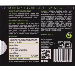 WUG ON - FUNCTIONAL CAFFEINE and GUARANA GUM MINT and VANILLA FLAVOUR BLISTER 8 PCS
