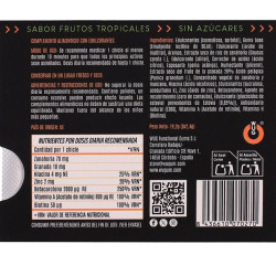 WUG SOLAR - FUNCTIONAL VITAMIN and ZINC TROPICAL FRUITS FLAVOUR GUM BLISTER 8 PCS