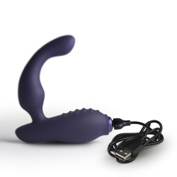 ROCKS-OFF - NOVA SOVEREIGN RECHARGEABLE PROSTATE and PERINEUM MASSAGER 16 FUNCTION BLUE