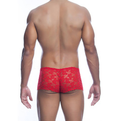 MOB - RED LACE BOXER SIZE L-XL