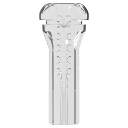PDX ELITE - MASTURBADOR TRANSPARENTE VIEWTUBE VAC XXL CON BOMBA DE SUCCIÓN 27.3 CM