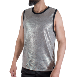 MACHO - FINE GLITTER T-SHIRT S-M