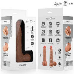 MR INTENSE - BRUCE S DILDO SILICONA 17.8 CM -Ø- 4 CM