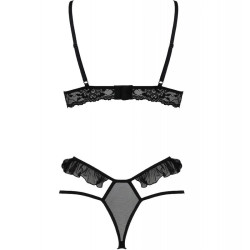 PASSION - DOLLY SET DOS PIEZAS NEGRO L-XL