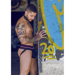 MOB - TANGA CLASICO NEGRO TALLA L