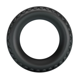 CRAZY BULL - MERRITT ANILLO PARA PENE TEXTURIZADO SILICONA NEGRO