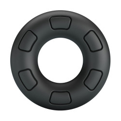 CRAZY BULL - BERTRAM SUPER SOFT SILICONE COCK RING BLACK