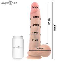 MR INTENSE - GARY XL ULTRA-REALISTIC COCK WITH TESTICLES 25.5 CM -Ø- 5.1 CM