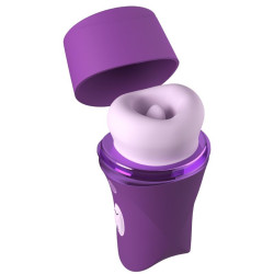 FANTASY FOR HER - LUSH KISS PLUSH PURPLE SUCTION and LICKING CLITORAL STIMULATOR