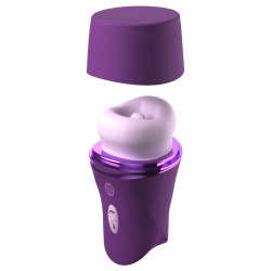 FANTASY FOR HER - LUSH KISS PLUSH PURPLE SUCTION and LICKING CLITORAL STIMULATOR