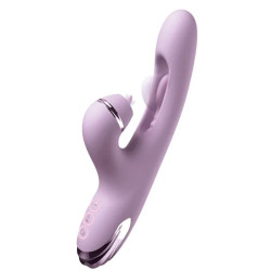 FANTASY FOR HER - G-TOUCH PULSE PRO PURPLE G-SPOT and CLITORAL RABBIT VIBRATOR