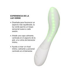 LELO - MONA SPECTRA MASAJEADOR ÍNTIMO CON LUZ ROJA RECARGABLE APP CONTROL