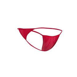 MOB - V-STRING DE MICROFIBRA ROJA TALLA L-XL