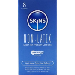 SKINS - PRESERVATIVOS SIN LATEX PACK 8