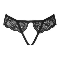 LIVCO CORSETTI FASHION - LOVE STORY LC 90679 PANTY CROTCHLESS NEGRO L-XL