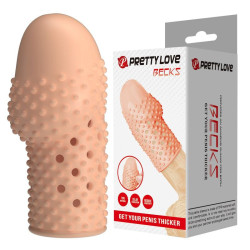 PRETTY LOVE - GEEKS FUNDA PARA PENE GET YOUR PENIS THICKER COLOR NATURAL