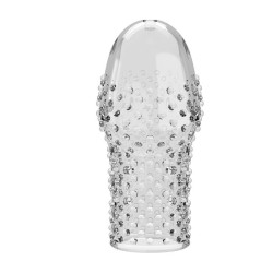 PRETTY LOVE - GEEKS PENIS SLEEVE GET YOUR PENIS THICKER TRANSPARENT