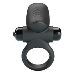 PRETTY LOVE - ADRIEN VIBRATING PENIS RING 10 FUNCTIONS BLACK