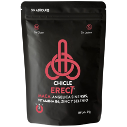 WUG ERECT – Functional chewing gum with Maca, Zinc and Vitamins to boost male energy and performance