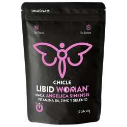 WUG LIBID WOMAN – Functional chewing gum with Maca, Female Ginseng and Zinc to boost female vitality