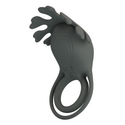 PRETTY LOVE - RECHARGEABLE VIBRATING RING WITH STIMULATOR