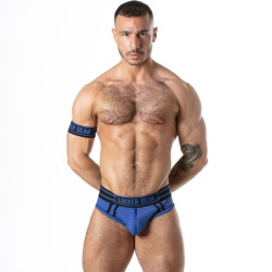LOCKER GEAR - SPORT MESH JOCK BRIEF BLUE S