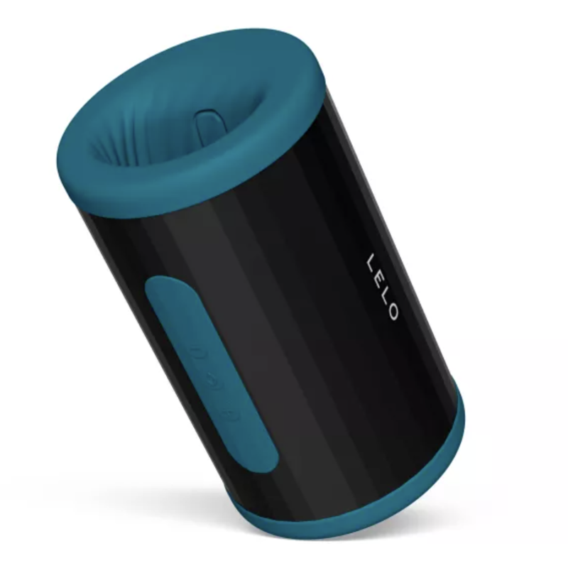 LELO - F2S DOUBLE SONIC MASTURBADOR MASCULINO CON DOBLE ESTIMULACIÓN SÓNICA VERDE AZULADO