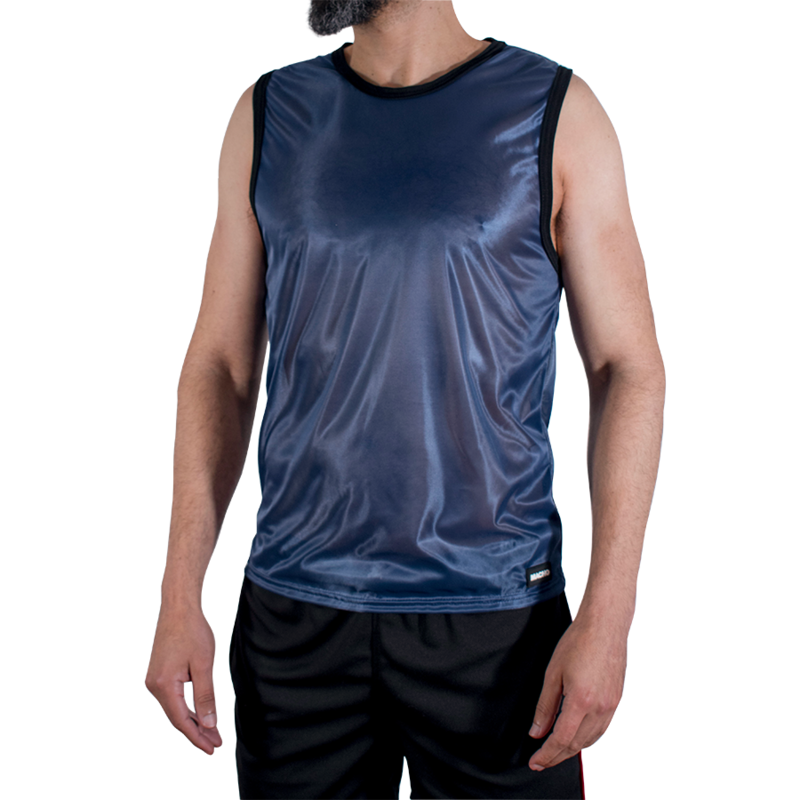 MACHO - CAMISETA AZUL MARINO S-M