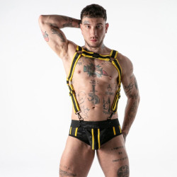 LOCKER GEAR - FULL MILITARY ACCESS HARNESS YELLOW S-M