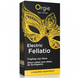 ORGIE - ELECTRIC FELLATIO GLOSS LABIAL BESABLE EFECTO VIBRANTE 10 ML