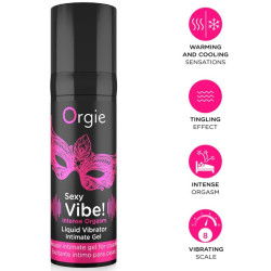 ORGIE - SEXY VIBE INTENSE ORGASM GEL ÍNTIMO MULTISENSACIÓN 15 ML
