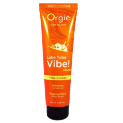 ORGIE - LUBE TUBE VIBE PIÑA COLADA GEL ÍNTIMO BESABLE EFECTO HORMIGUEO MEDIO 100 ML