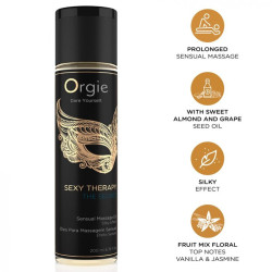 ORGIE - SEXY THERAPY THE SECRET SENSUAL MASSAGE OIL 200 ML