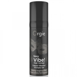 ORGIE - SEXY VIBE HIGH VOLTAGE EXTRA STRONG LIQUID VIBRATOR 15 ML