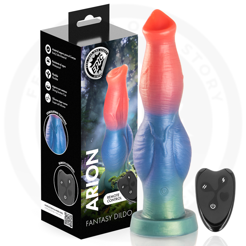 EPIC - ARION DILDO SYMPHONY OF PLEASURE RECHARGEABLE REMOTE CONTROL