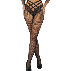 LIVCO CORSETTI FASHION - FAXANDRA LC90742 TIGHTS BLACK L-XL