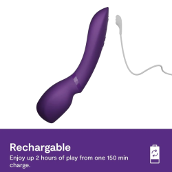 WE-VIBE - WAND 2 MASAJEADOR CORPORAL RECARGABLE PÚRPURA