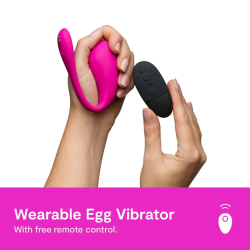 WE-VIBE - JIVE 2 VIBRADOR HUEVO PONIBLE ROSA ELÉCTRICO