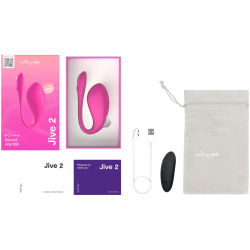 WE-VIBE - JIVE 2 WEARABLE EGG VIBRATOR ELECTRIC PINK