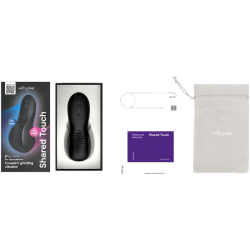 WE-VIBE - SHARED TOUCH VIBRADOR PARA PAREJAS DE DOBLE CARA NEGRO