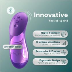 WE-VIBE - CHORUS PRO VIBRADOR PREMIUM PARA PAREJAS PÚRPURA CÓSMICO