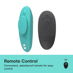 WE-VIBE - MOXIE MAGNETIC-CLIP PANTY VIBRATOR AQUA